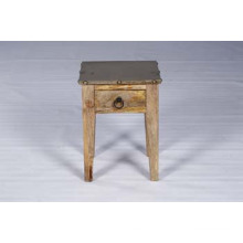 New Arrival Solid Mango Wood Side Table